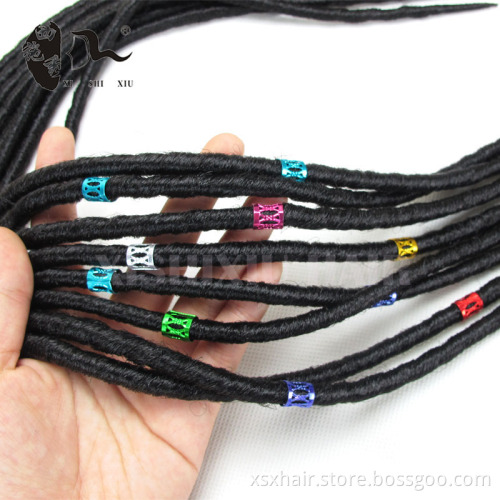 synthetic soft dread crochet braids dreadlocks braids hair faux locs crochet janet collection 2X Havana Mambo twist
